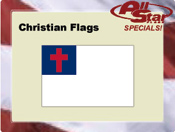 Christian Flag Specials
