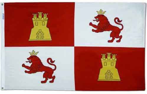 Lions and Castles Royal Standard Flag