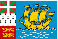 Saint-Pierre Miquelon Flag