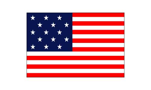 15 Star American Flag