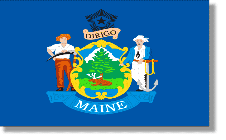 Maine Flag