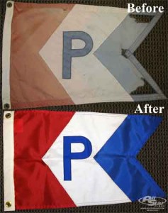 Custom Appliqued Burgee