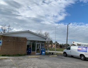 Post Office Flagpole