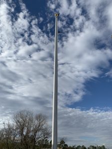 Post Office Flagpole