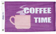 Coffee Time Flag