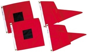 Hurricane Warning Flags