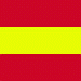 Numeral One Signal Code Flag