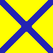 Numeral Five Signal Code Flag
