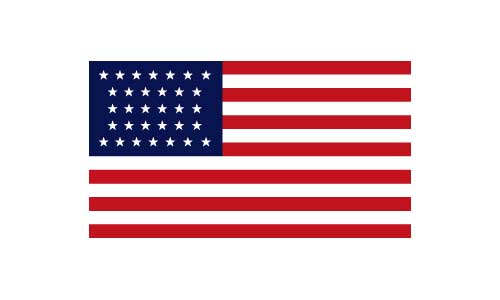 32 Star American Flag