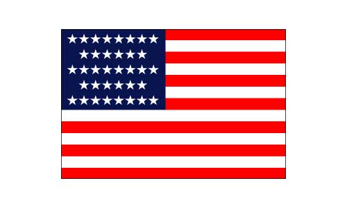 36 Star American Flag