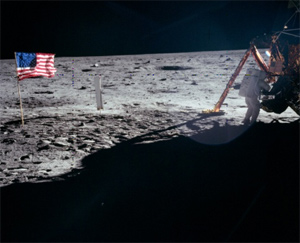 Armstrong Moon Flag