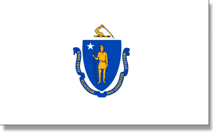 Massachusetts Flag